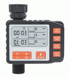 Programmable Water Irrigation Timer Electronic Valve for Watering Plants