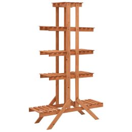 Plant Stand 32.7"x9.8"x52" Solid Firwood