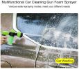 Foam Sprayer Nozzle Garden Water Hose Soap Dispenser Gun