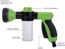 Foam Sprayer Nozzle Garden Water Hose Soap Dispenser Gun